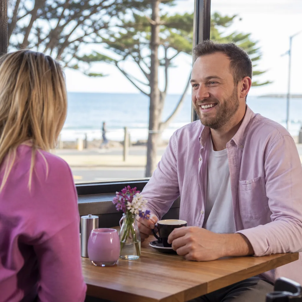Torbay residents meeting for coffee near Paignton seafront